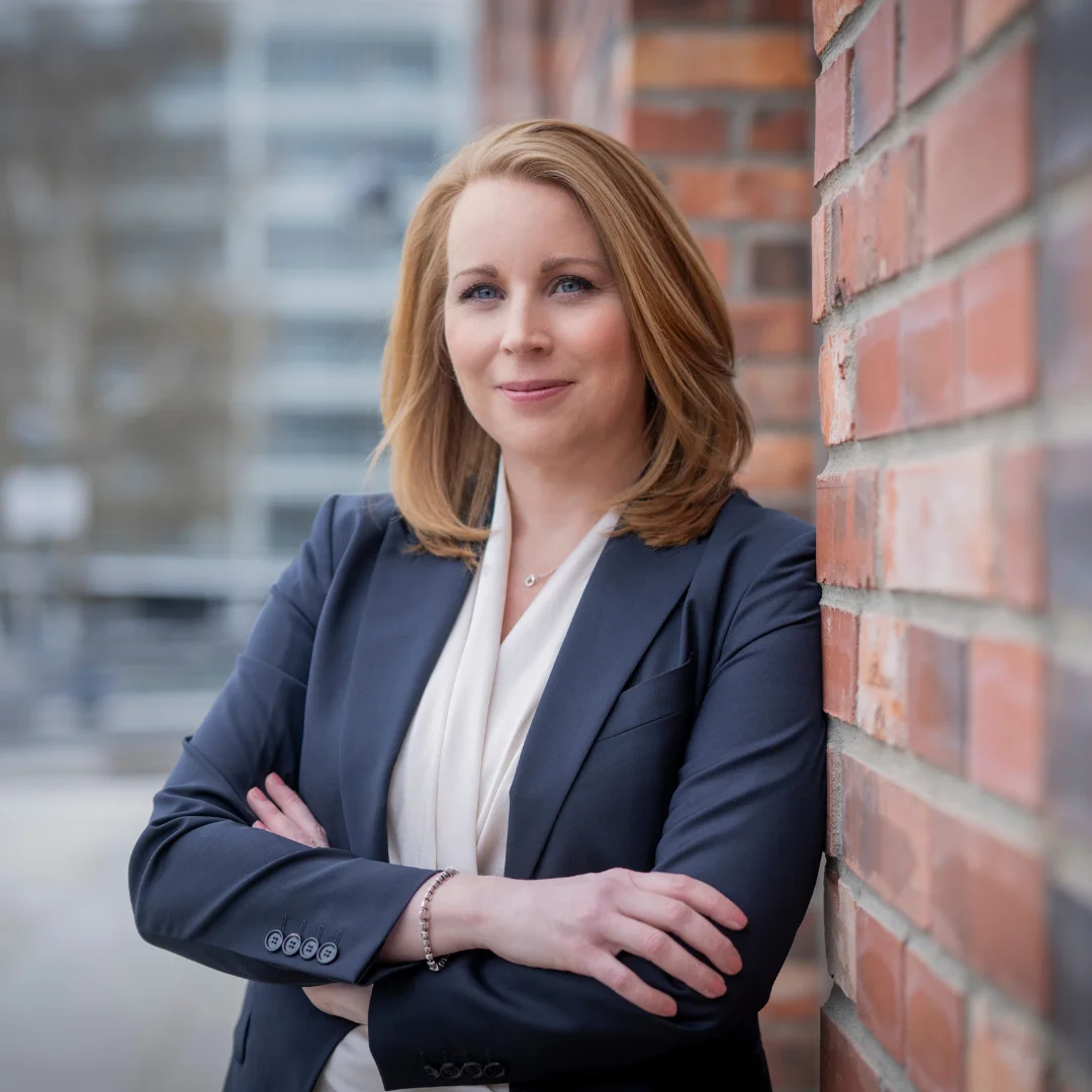 Porträttfoto av Annie Lööf.