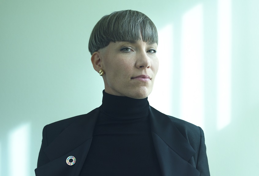 Darja Isaksson, talare på mässa Lösningar för Offentlig Sektor/Upphandlingsdagarna